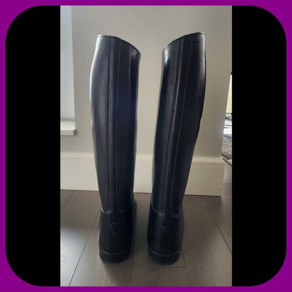 WEMBLEY || Rubber Equestrian Riding Boots (SIZE 38) - Picture 3 of 6